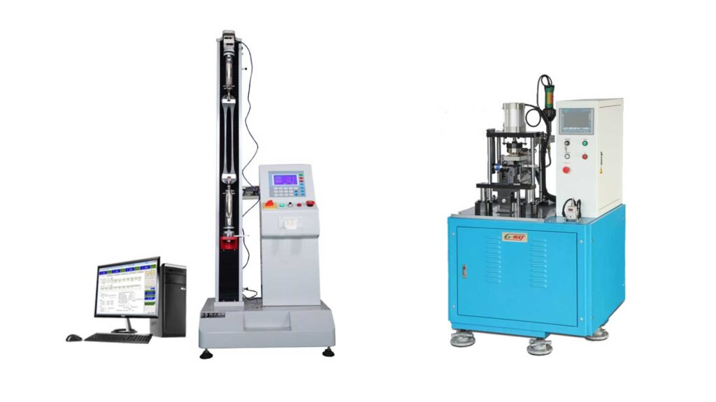 rubber-testing MACHINE